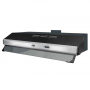 Вытяжка для кухни встраиваемая Apell Cappe класс энергосбережения E нержавеющая сталь/черный CT91XE