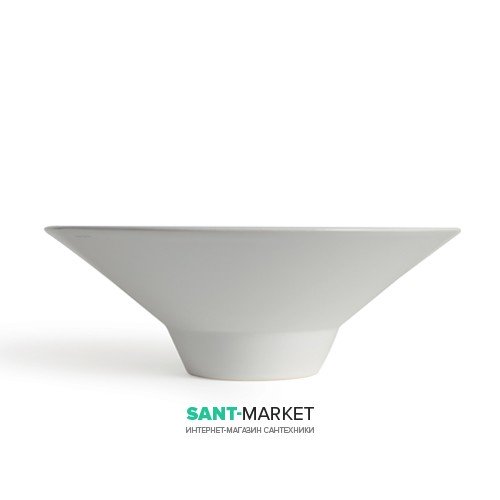 Раковина накладна Kerasan Deco Cocktail ø45 см санфарфор білий матовий 480169