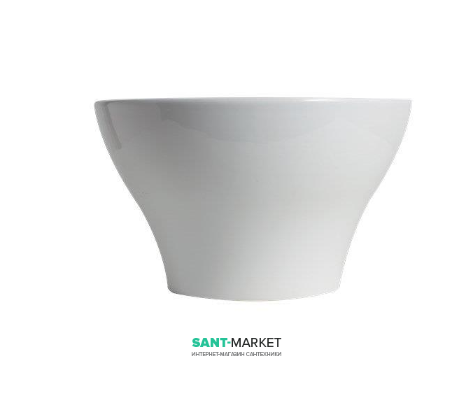 Раковина накладна Kerasan Deco Hurricane ø38 см санфарфор білий 480301