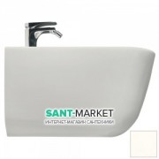 Биде подвесное Kerasan Tribeca с крепежом WB9N белое матовое 512530