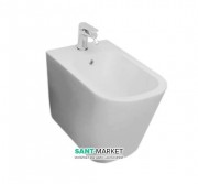 Биде напольное приставное Kerasan Tribeca с крепежом WB5N белый 512001