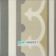 Плитка керамогранит Equipe Caprice Burgundy Border 20928 20х20