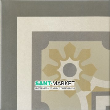 Плитка керамогранит Equipe Caprice Burgundy Corner 20929 20х20