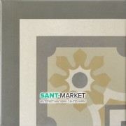 Плитка керамогранит Equipe Caprice Burgundy Corner 20929 20х20