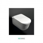 Унитаз подвесной Kerasan Tribeca с крепежом WB9N белый матовый 511430