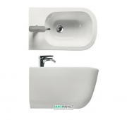 Біде підвісне Kerasan Tribeca з кріпленням WB9N біле 512501