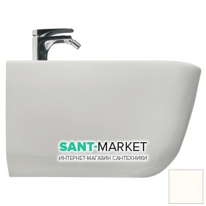 Биде подвесное Kerasan Tribeca с крепежом WB9N белое матовое 512530