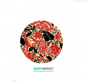 Керамічна накладка на слив для раковини Kerasan Deco Natura 486073