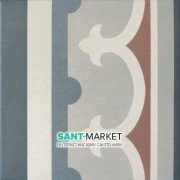 Плитка керамограніт Equipe Caprice Saint Tropez Border 20942 20х20