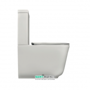 Унитаз-компакт напольный Kerasan Tribeca с керамическим бачком с крепежом WB5N белый 511701