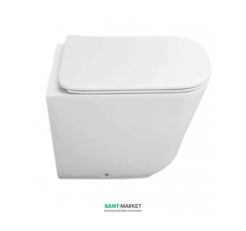 Унітаз підлоговий Kerasan Tribeca з кріпленням WB5N білий 511801