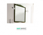 Дзеркало настінне в рамі Kerasan Retro 92х116 см зелений 734 552