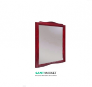 Дзеркало настінне в рамі Kerasan Retro 92х116 см бордо 734553