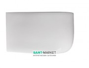 Биде подвесное Kerasan Nolita с крепежом WB5N серый 532582