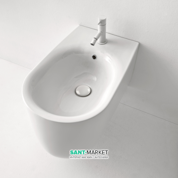 Біде підвісне Kerasan Nolita з кріпленням WB9N білий 532501