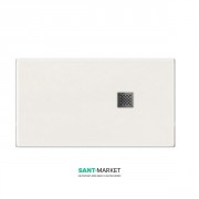 Душовий піддон мармуровий Kerasan H3 140х90 см білий матовий 705930