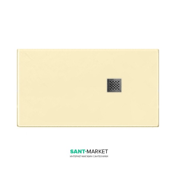 Душовий піддон мармуровий Kerasan H3 160х90 см кремовий 706065