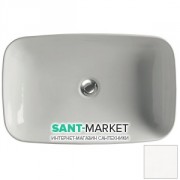 Раковина для ванної накладна Kerasan Tribeca 60х38 санфарфор біла матова 514330