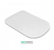 Сиденье с крышкой для унитаза Kerasan Tribeca Slim с микролифтом белый 519101