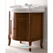 Тумба под раковину Kerasan Retro 69 см массив дерева орех 735140