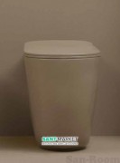 Унітаз приставний безободковий Kerasan Nolita Norim з кріпленням WB5N горіхово-коричневий 531881