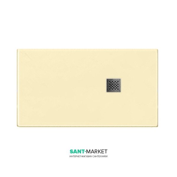 Душевой поддон мраморный Kerasan H3 160х90 см кремовый 706065