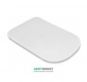 Сиденье с крышкой для унитаза Kerasan Tribeca Slim с микролифтом белый 519101