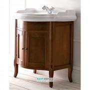 Тумба під раковину Kerasan Retro 69 см масив дерева горіх 735140