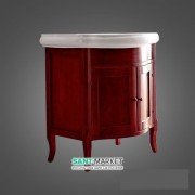 Тумба под раковину Kerasan Retro 69 см массив дерева бордо 735153