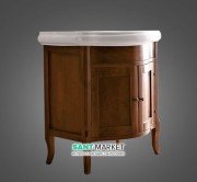 Тумба под раковину Kerasan Retro 73 см массив дерева орех 734940