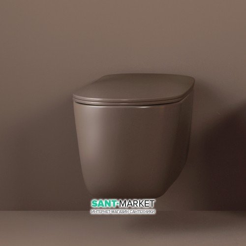 Унітаз підвісний Kerasan Nolita з кріпленням WB9N горіхово-коричневий 531481