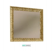 Зеркало настенное в раме Kerasan Retro 100х100 см золото 736403