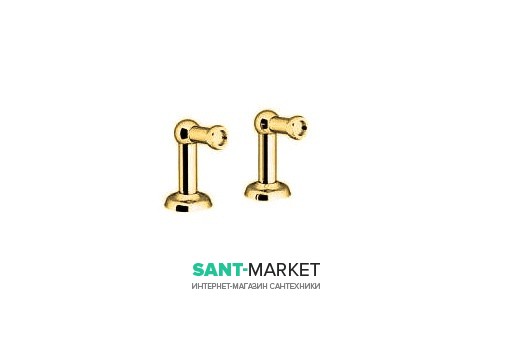 Ніжки для змішувача Kerasan Retro для монтажу на борт ванни 10 см золото 739691