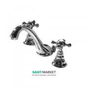 Смеситель для раковины Kerasan Retro на три отверстия хром 739190