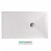 Душовий піддон з кераміки Kerasan Nolita 90х70 см білий 709201