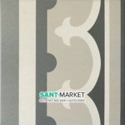 Плитка керамогранит Equipe Caprice Chatelet Border 20931 20х20