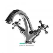 Змішувач для раковини Kerasan Retro двухвентильний хром 738990