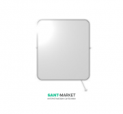 Дзеркало з можливістю регулювання кута нахилу Kerasan Comunita D10 50х66 см 737901