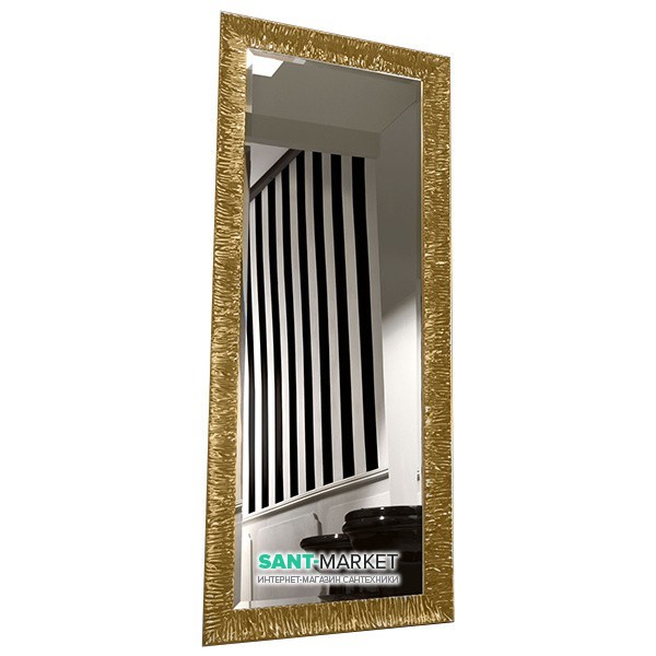 Дзеркало підлогове в рамі Kerasan Retro 70х180 см золото 736603