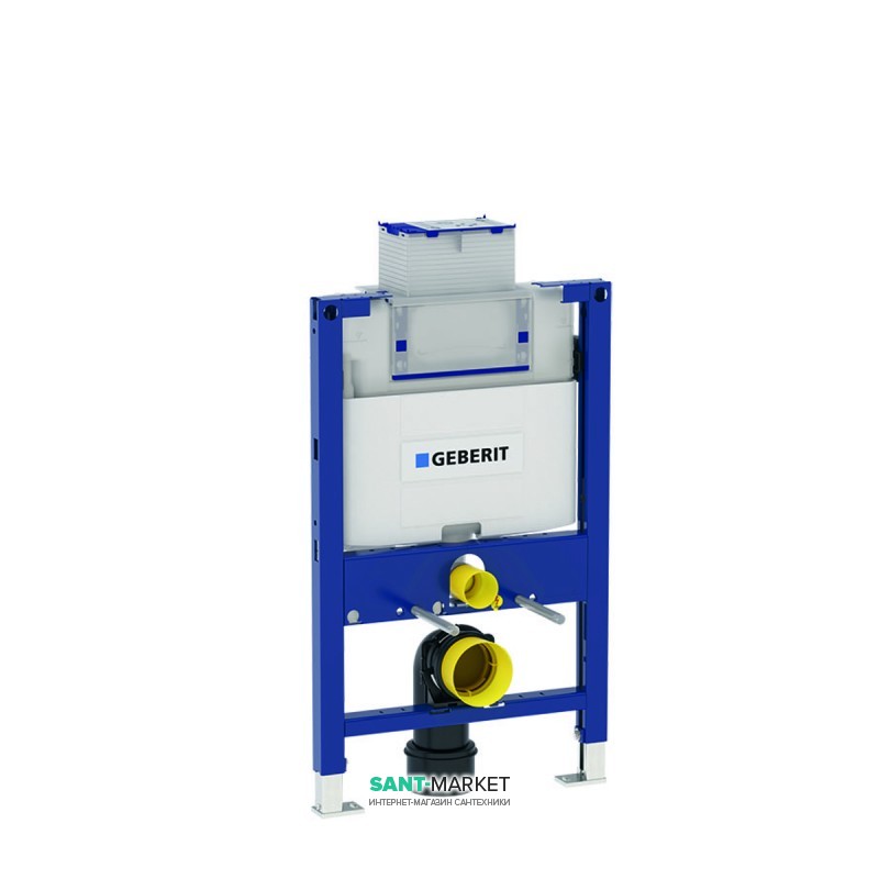 Система инсталляции для подвесного унитаза Geberit Duofix cо встроенным бачком Omega с фронтальным или горизонтальным управлением 111.003.00.2