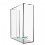 Дверь душевая раздвижная Kerasan Nolita FPSC50 120 см профиль хром прозрачное стекло 745503