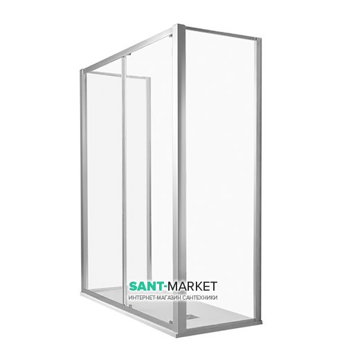 Дверь душевая раздвижная Kerasan Nolita FPSC50 170 см профиль хром прозрачное стекло 745508