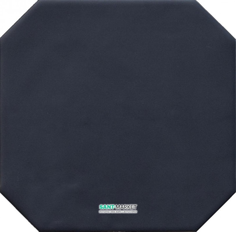 Плитка керамограніт Equipe Octagon Negro Mate 20554 20х20