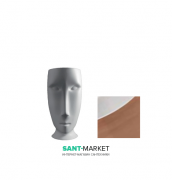 Раковина напольная Kerasan Artwork Moloco санфарфор белый/розовое золото 4741K80