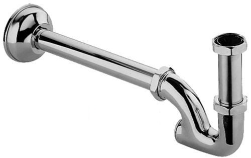 Сифон для раковины и биде дизайнерский Paffoni хром ZACC 063 CR