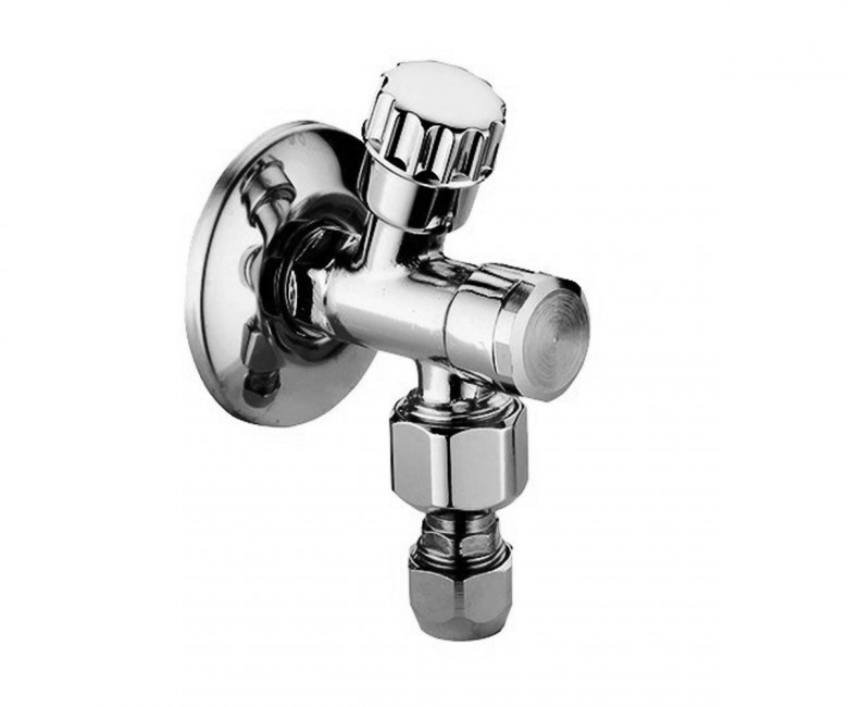 Угловой вентиль с фильтром Paffoni Accessori хром ZACC 255 CR