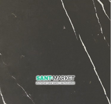 Вставка керамограніт Equipe Octagon Taco Marmol Negro 21014 4,6х4,6