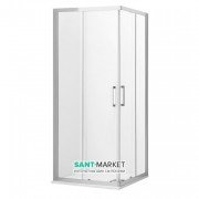 Дверь душевая раздвижная Kerasan Nolita Flex 70 см профиль хром прозрачное стекло 745701