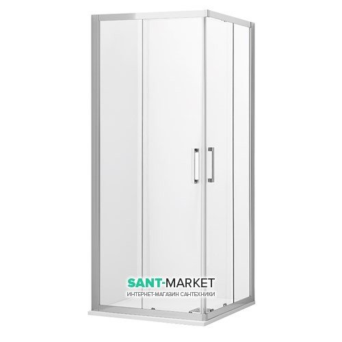 Дверь душевая раздвижная Kerasan Nolita Flex 110 см профиль хром прозрачное стекло 745707