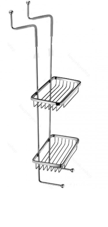 Полку подвійна Paffoni хром ZPOR 008 CR